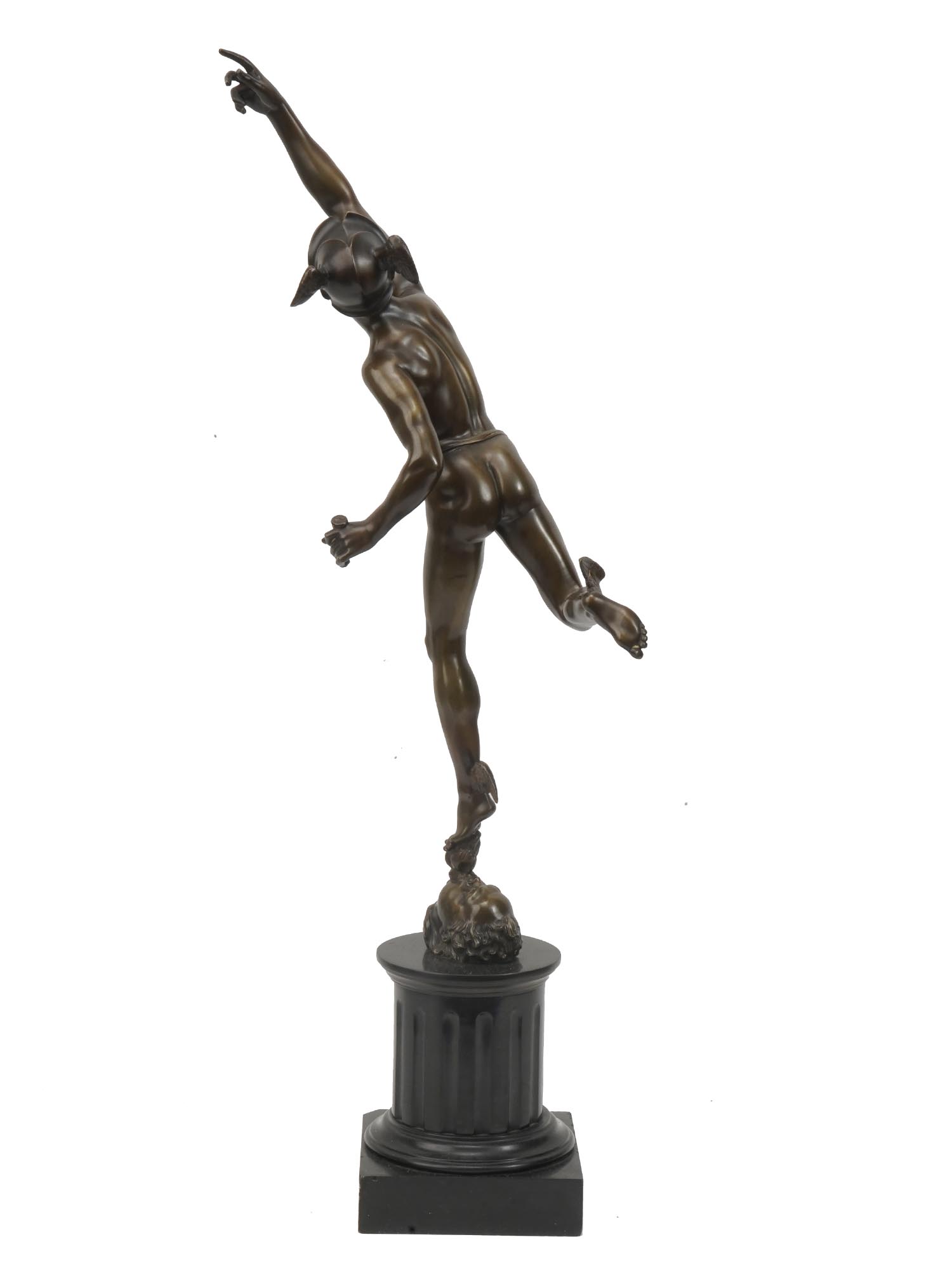 BRONZE FIGURE FLYING MERCURY AFTER GIAMBOLOGNA PIC-5